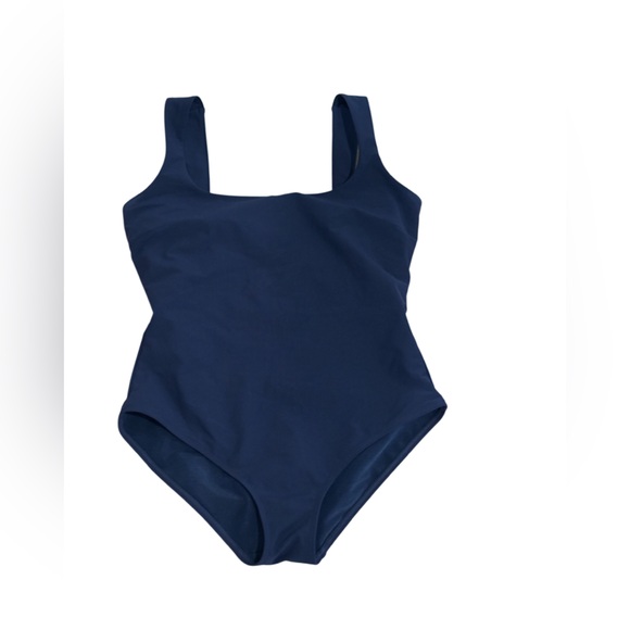 Chic Navy Women's One Piece Swimsuit - Picture 3 of 4